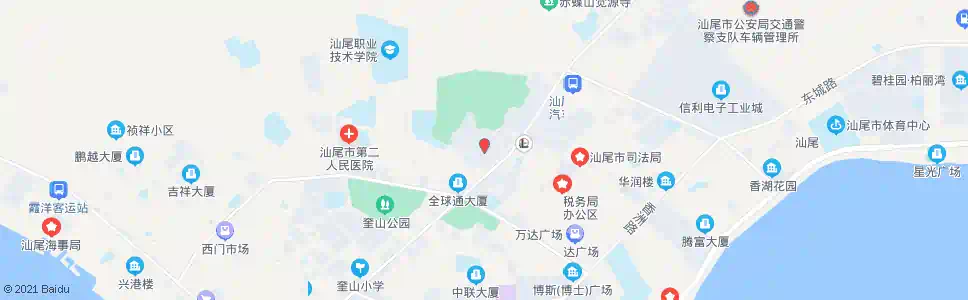 汕尾城区政府_公交站地图_汕尾公交_妙搜公交查询2025