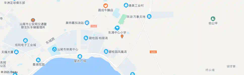汕尾东涌总站_公交站地图_汕尾公交_妙搜公交查询2025