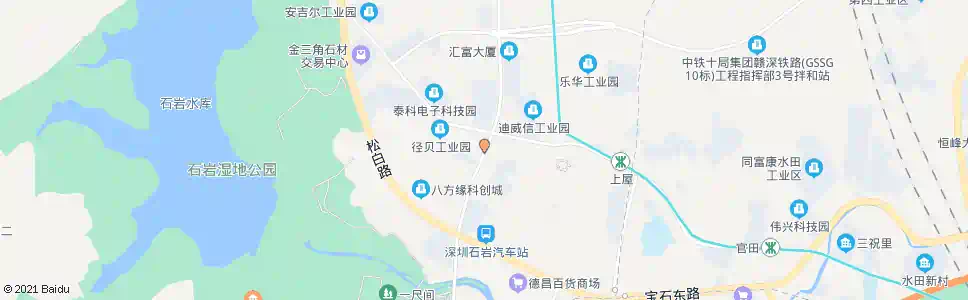 深圳安合兴公司_公交站地图_深圳公交_妙搜公交查询2025