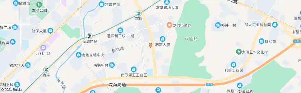 深圳新车管所_公交站地图_深圳公交_妙搜公交查询2025