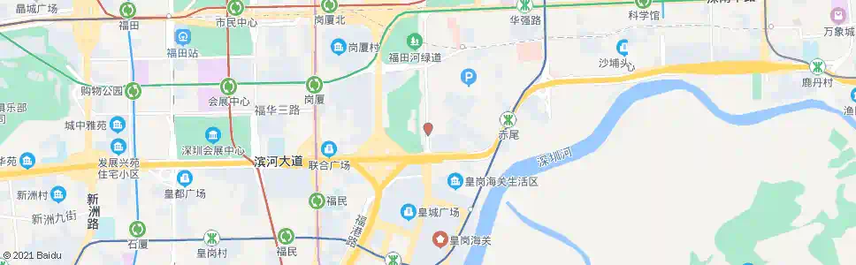 深圳福滨新村西_公交站地图_深圳公交_妙搜公交查询2025