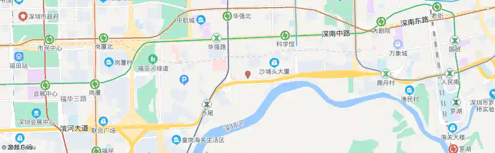 深圳上步中学1_公交站地图_深圳公交_妙搜公交查询2025