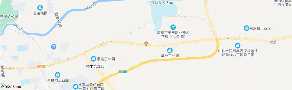 深圳咸水湖_公交站地图_深圳公交_妙搜公交查询2025