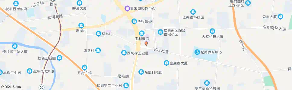深圳松岗税务所_公交站地图_深圳公交_妙搜公交查询2025