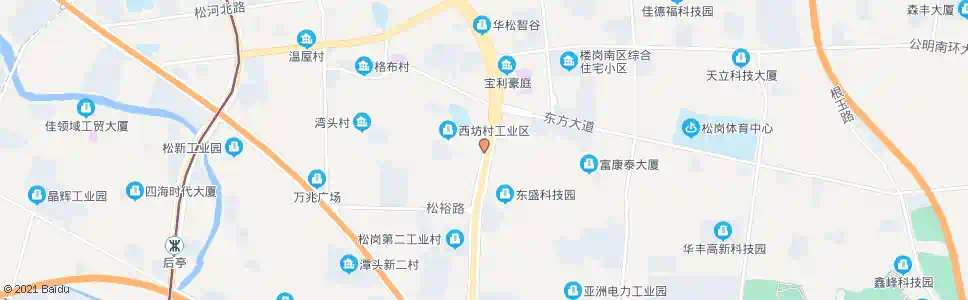 深圳马过渡_公交站地图_深圳公交_妙搜公交查询2025