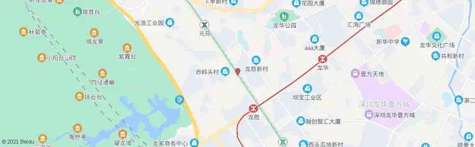 深圳赤岭头村_公交站地图_深圳公交_妙搜公交查询2025