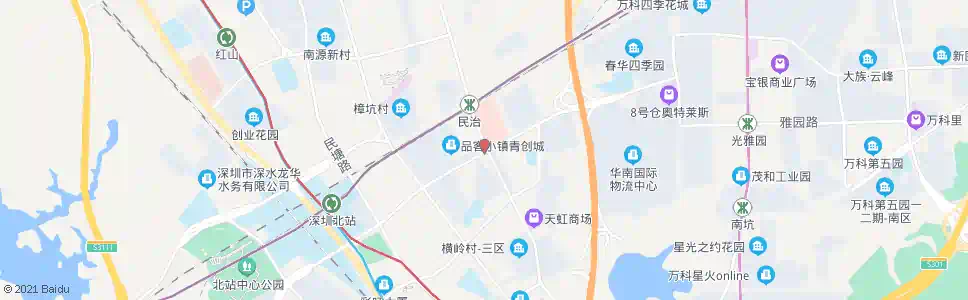 深圳民康路口_公交站地图_深圳公交_妙搜公交查询2025