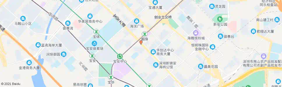 深圳西城上筑_公交站地图_深圳公交_妙搜公交查询2025