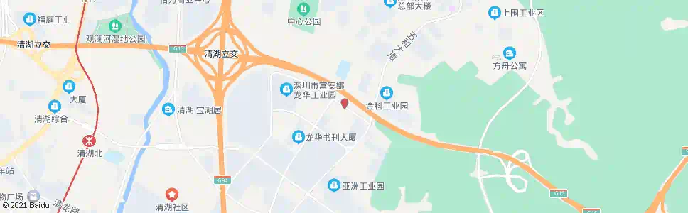 深圳宝能科技园北_公交站地图_深圳公交_妙搜公交查询2025