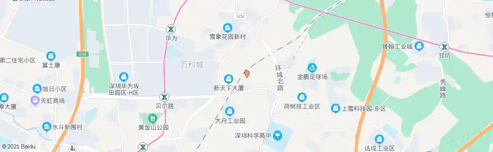 深圳宝江工业区_公交站地图_深圳公交_妙搜公交查询2025