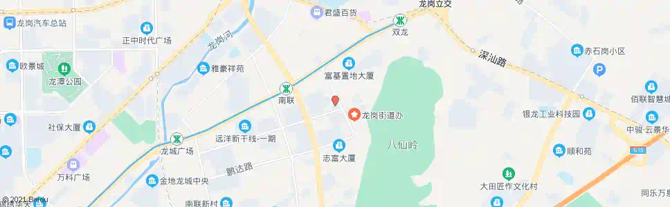 深圳龙岗国税局_公交站地图_深圳公交_妙搜公交查询2025