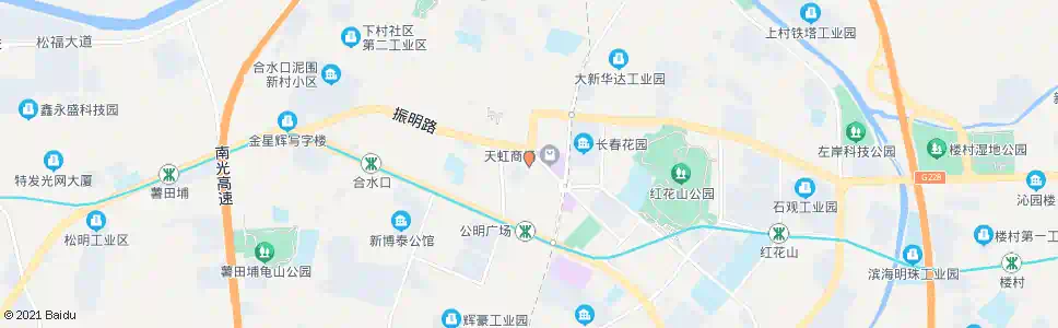 深圳光明供电所_公交站地图_深圳公交_妙搜公交查询2025