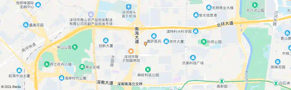 深圳赛百诺_公交站地图_深圳公交_妙搜公交查询2025