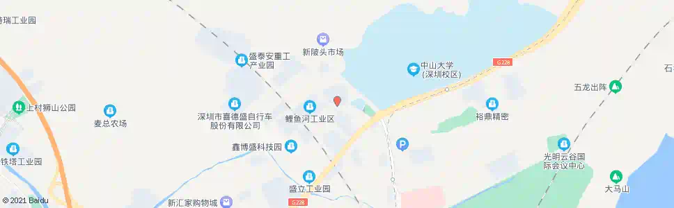 深圳彤创科技园_公交站地图_深圳公交_妙搜公交查询2025