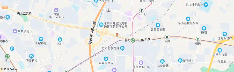 深圳大发埔油站_公交站地图_深圳公交_妙搜公交查询2025