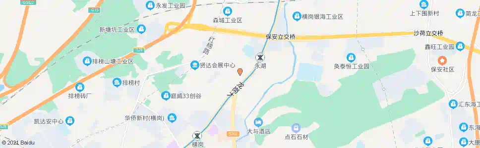 深圳窝肚市场_公交站地图_深圳公交_妙搜公交查询2025