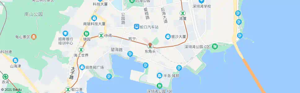 深圳东角头_公交站地图_深圳公交_妙搜公交查询2025