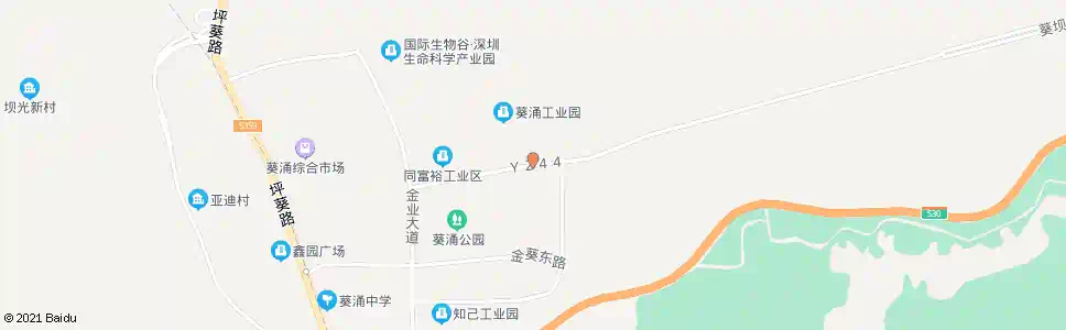 深圳葵涌比亚迪_公交站地图_深圳公交_妙搜公交查询2025