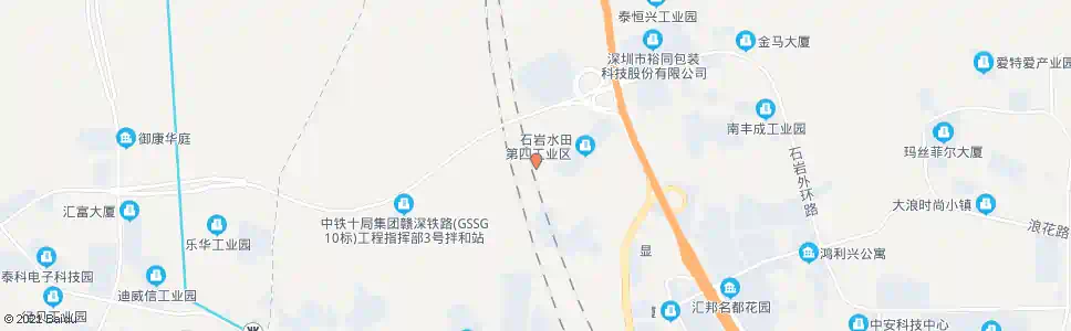 深圳祝龙腾工业区总站_公交站地图_深圳公交_妙搜公交查询2025