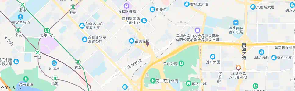 深圳深南北环立交总站_公交站地图_深圳公交_妙搜公交查询2025