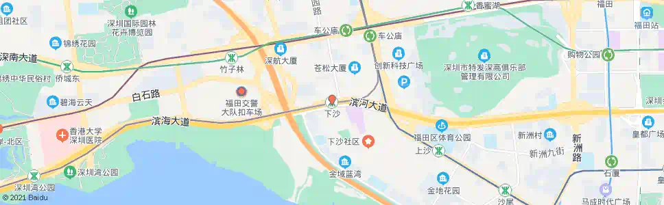 深圳下沙站_公交站地图_深圳公交_妙搜公交查询2025