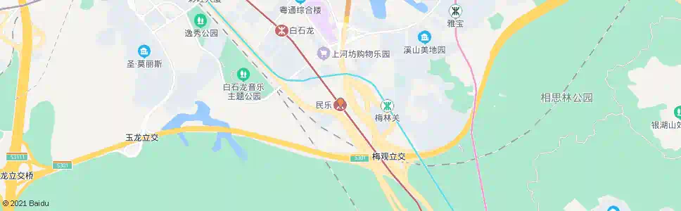 深圳民乐站_公交站地图_深圳公交_妙搜公交查询2025