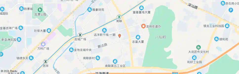 深圳鹏达学校_公交站地图_深圳公交_妙搜公交查询2025