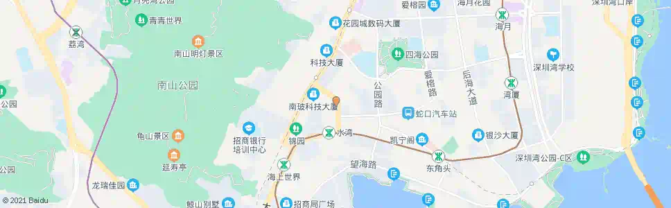 深圳西区第一小学_公交站地图_深圳公交_妙搜公交查询2025