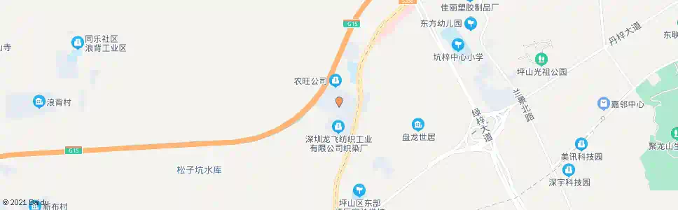 深圳老坑工业区_公交站地图_深圳公交_妙搜公交查询2025