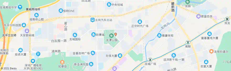 深圳龙城小学_公交站地图_深圳公交_妙搜公交查询2025