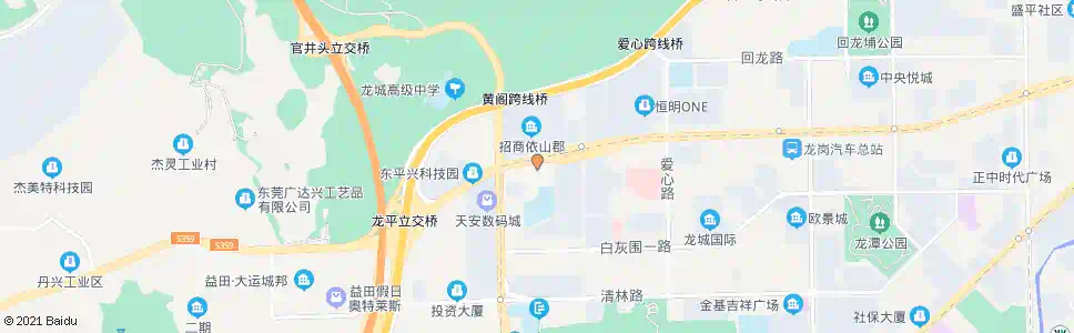 深圳水蓝湾总站_公交站地图_深圳公交_妙搜公交查询2025