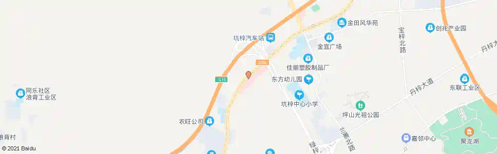 深圳坪山新区中医院_公交站地图_深圳公交_妙搜公交查询2025