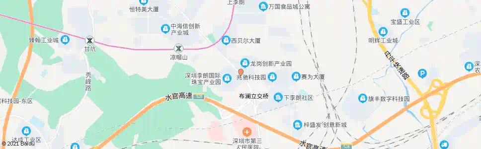 深圳李朗国际珠宝园_公交站地图_深圳公交_妙搜公交查询2025