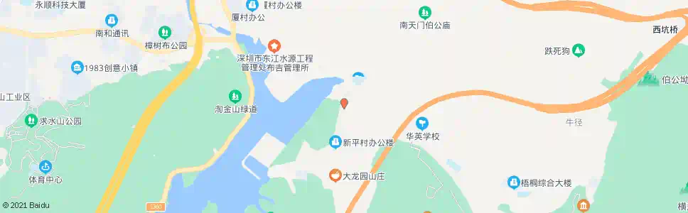 深圳大望健康服务站_公交站地图_深圳公交_妙搜公交查询2025