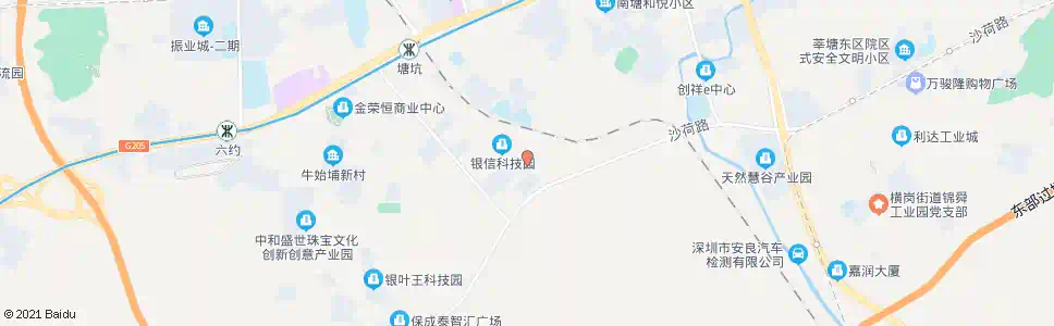 深圳伯恩光学工业园_公交站地图_深圳公交_妙搜公交查询2025