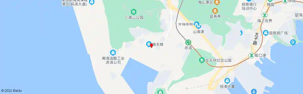 深圳赤湾总站_公交站地图_深圳公交_妙搜公交查询2025