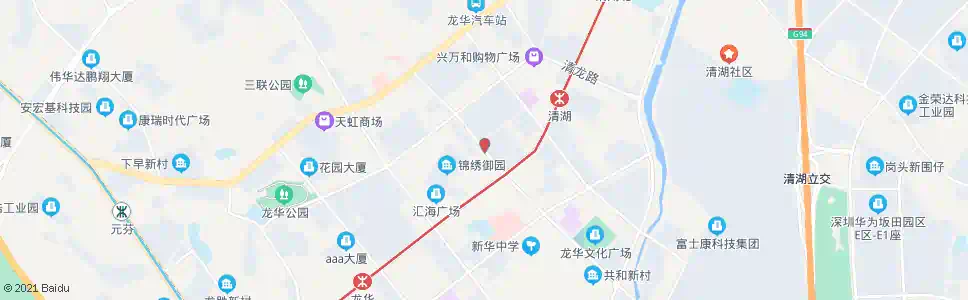 深圳美丽365花园_公交站地图_深圳公交_妙搜公交查询2025