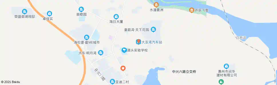 深圳大亚湾汽车站_公交站地图_深圳公交_妙搜公交查询2025