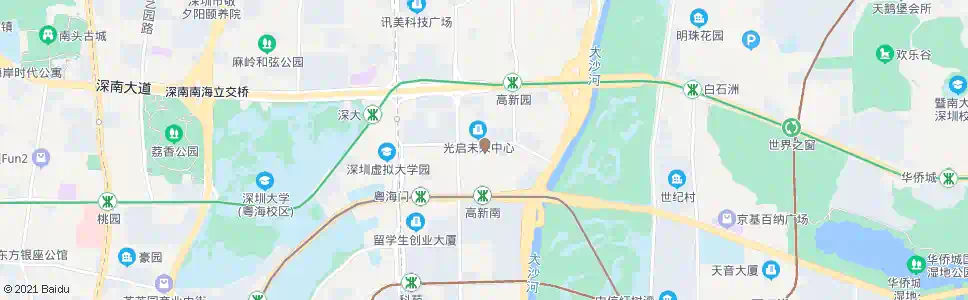 深圳科技园公交总站_公交站地图_深圳公交_妙搜公交查询2025