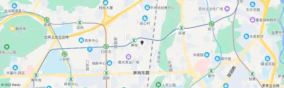 深圳笋岗仓库_公交站地图_深圳公交_妙搜公交查询2025