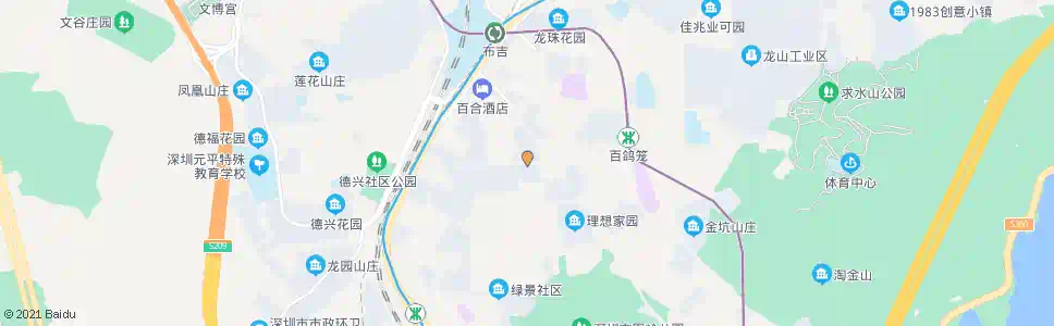 深圳信义逸翠园_公交站地图_深圳公交_妙搜公交查询2025