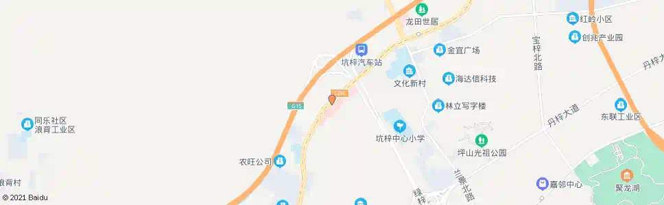 深圳坪山中医院_公交站地图_深圳公交_妙搜公交查询2025