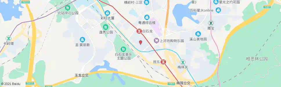 深圳万科金域华府_公交站地图_深圳公交_妙搜公交查询2025
