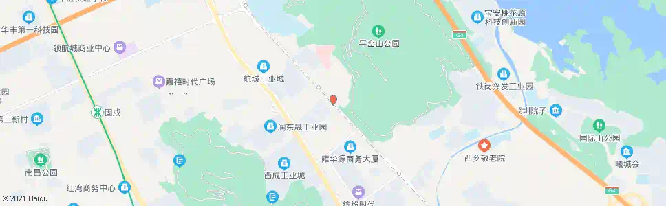 深圳宝安中医院_公交站地图_深圳公交_妙搜公交查询2025
