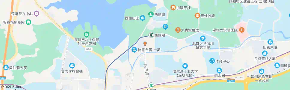 深圳丽山路北_公交站地图_深圳公交_妙搜公交查询2025