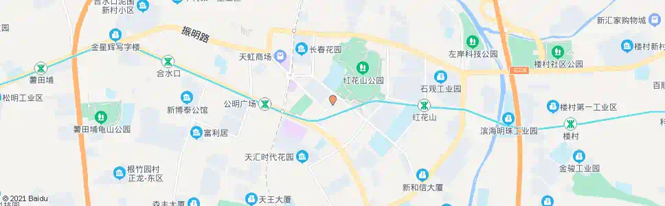 深圳公明中心换乘站_公交站地图_深圳公交_妙搜公交查询2025