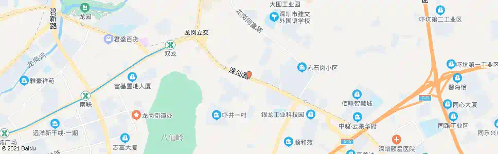 深圳龙东社区(深圳)_公交站地图_深圳公交_妙搜公交查询2025