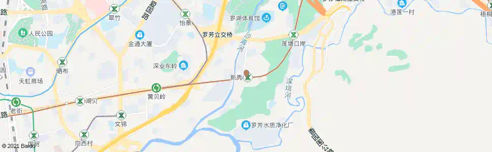 深圳罗芳耕作口_公交站地图_深圳公交_妙搜公交查询2025