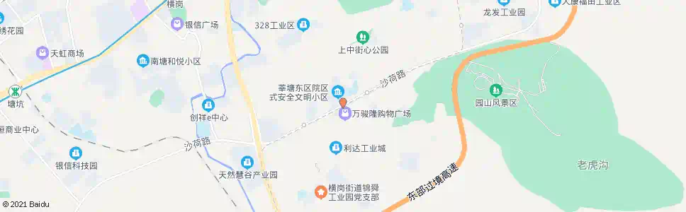 深圳东满莱商业城_公交站地图_深圳公交_妙搜公交查询2025