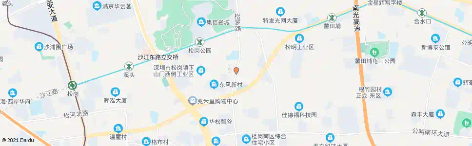 深圳山门居委会_公交站地图_深圳公交_妙搜公交查询2025